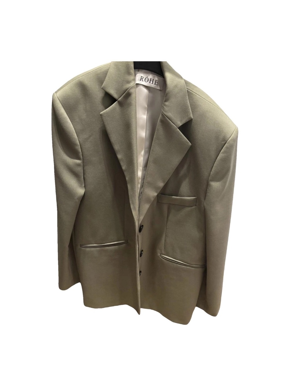 ROHE Women's Olive Blazer - Tailored Single-Breasted Jacket